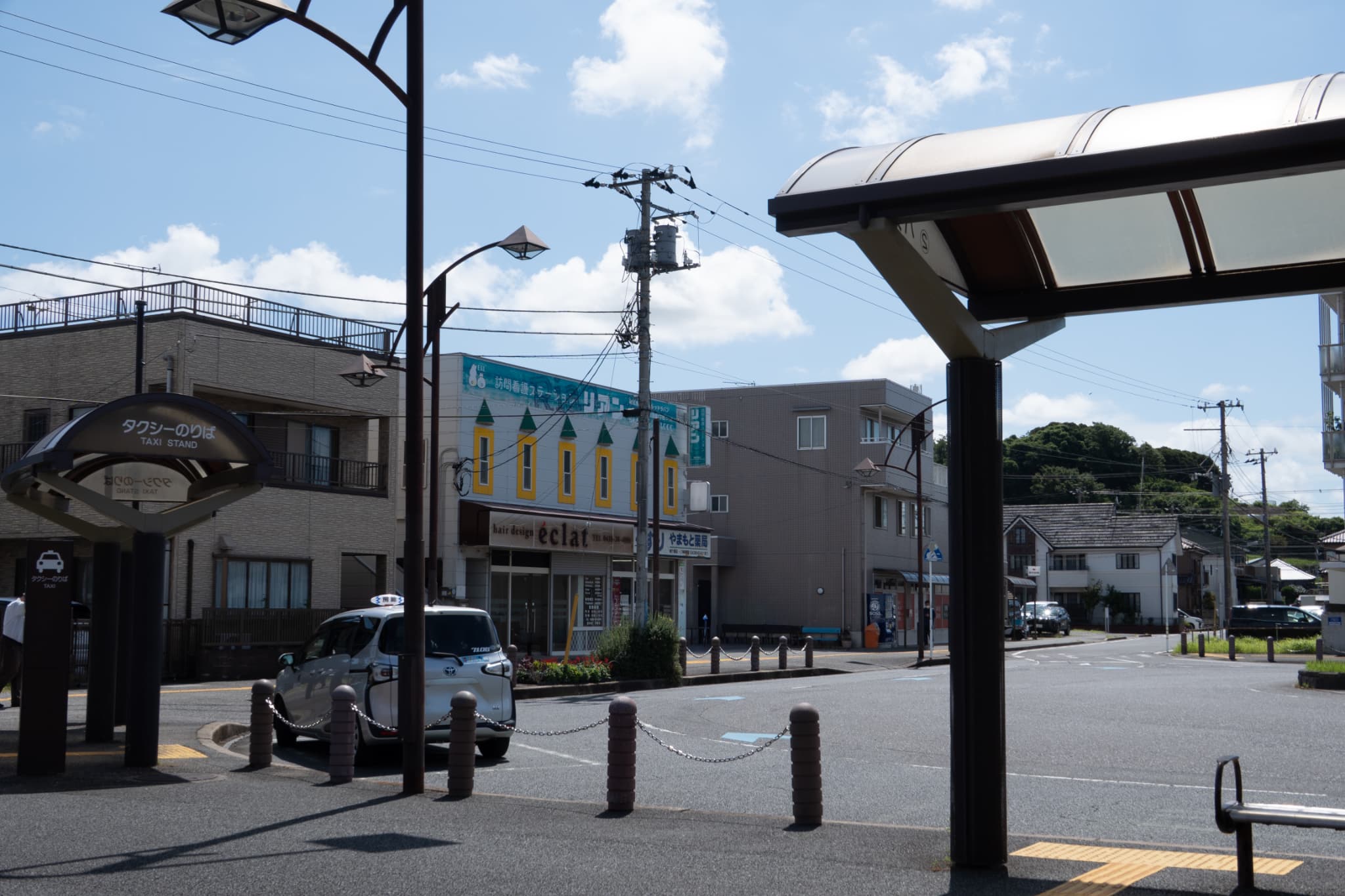当事業所の看板が見えます！